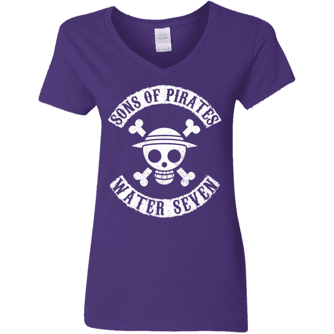 T-Shirts Purple / S Sons of Pirates Women's V-Neck T-Shirt