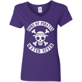 T-Shirts Purple / S Sons of Pirates Women's V-Neck T-Shirt