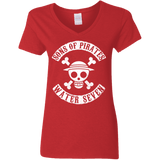 T-Shirts Red / S Sons of Pirates Women's V-Neck T-Shirt