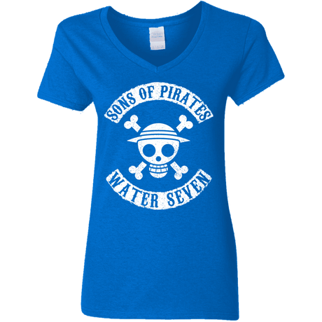 T-Shirts Royal / S Sons of Pirates Women's V-Neck T-Shirt