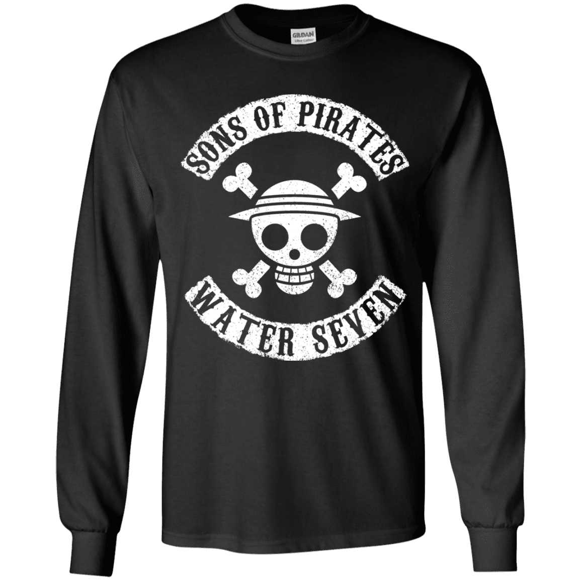T-Shirts Black / YS Sons of Pirates Youth Long Sleeve T-Shirt