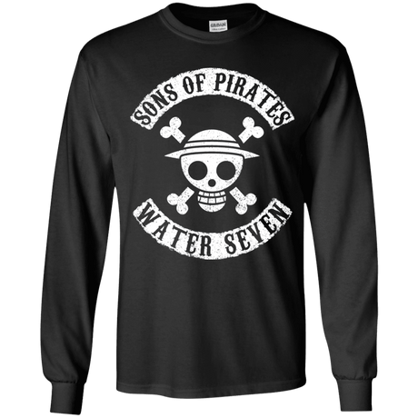 T-Shirts Black / YS Sons of Pirates Youth Long Sleeve T-Shirt