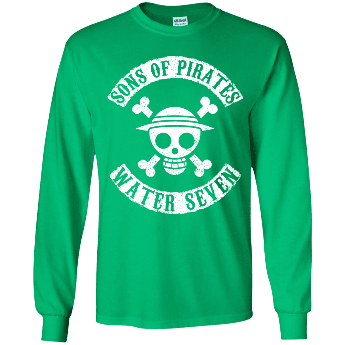 T-Shirts Irish Green / YS Sons of Pirates Youth Long Sleeve T-Shirt