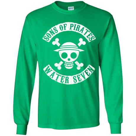 T-Shirts Irish Green / YS Sons of Pirates Youth Long Sleeve T-Shirt