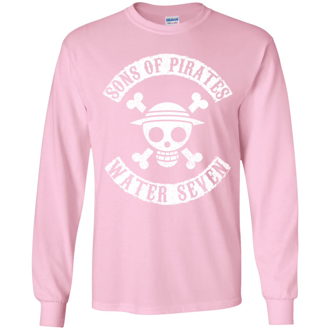 T-Shirts Light Pink / YS Sons of Pirates Youth Long Sleeve T-Shirt