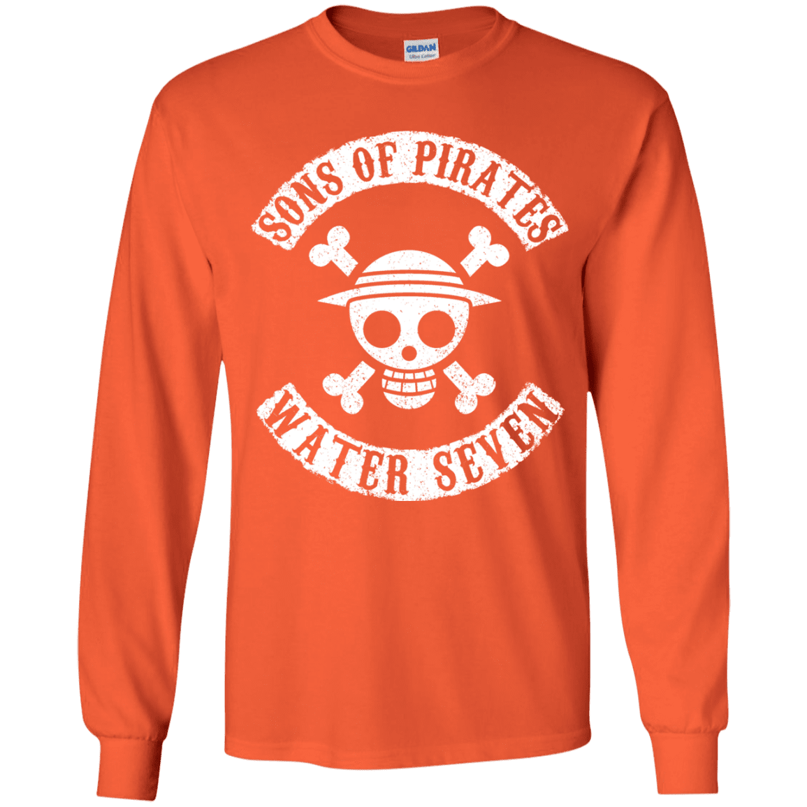 T-Shirts Orange / YS Sons of Pirates Youth Long Sleeve T-Shirt