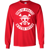 T-Shirts Red / YS Sons of Pirates Youth Long Sleeve T-Shirt