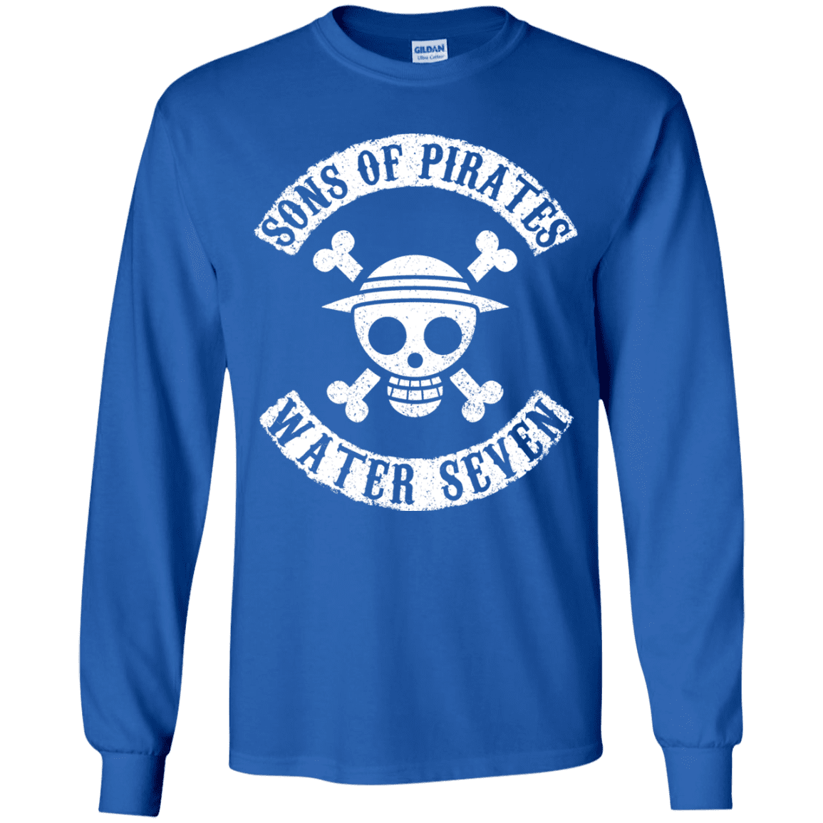 T-Shirts Royal / YS Sons of Pirates Youth Long Sleeve T-Shirt