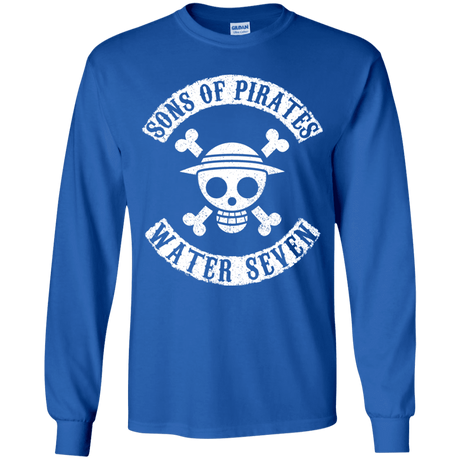 T-Shirts Royal / YS Sons of Pirates Youth Long Sleeve T-Shirt