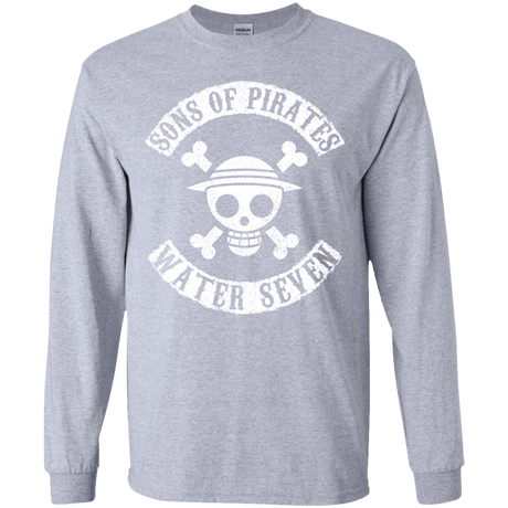 T-Shirts Sport Grey / YS Sons of Pirates Youth Long Sleeve T-Shirt