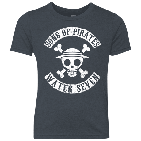 T-Shirts Vintage Navy / YXS Sons of Pirates Youth Triblend T-Shirt