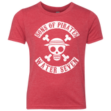 T-Shirts Vintage Red / YXS Sons of Pirates Youth Triblend T-Shirt