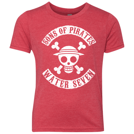 T-Shirts Vintage Red / YXS Sons of Pirates Youth Triblend T-Shirt