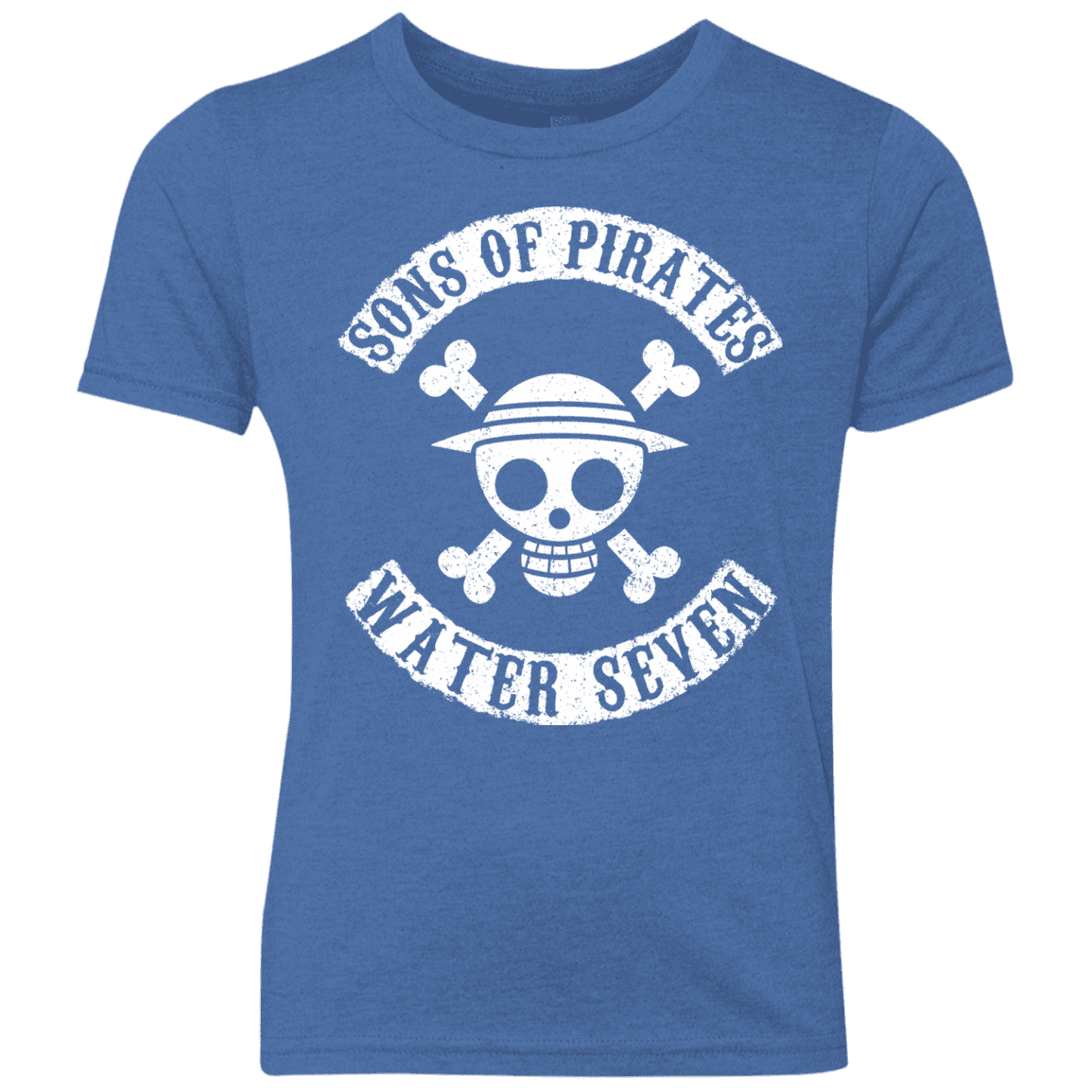 T-Shirts Vintage Royal / YXS Sons of Pirates Youth Triblend T-Shirt