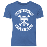 T-Shirts Vintage Royal / YXS Sons of Pirates Youth Triblend T-Shirt