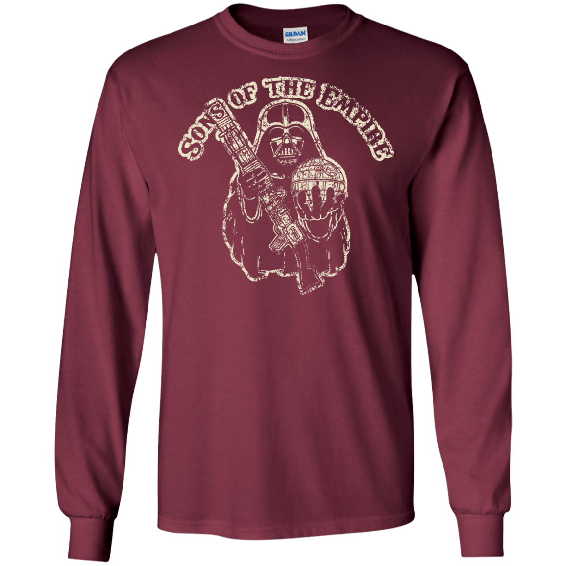 T-Shirts Maroon / S Sons of the empire Men's Long Sleeve T-Shirt