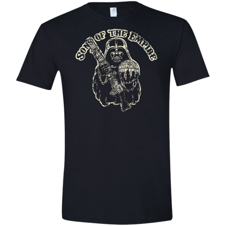 T-Shirts Black / X-Small Sons of the empire Men's Semi-Fitted Softstyle