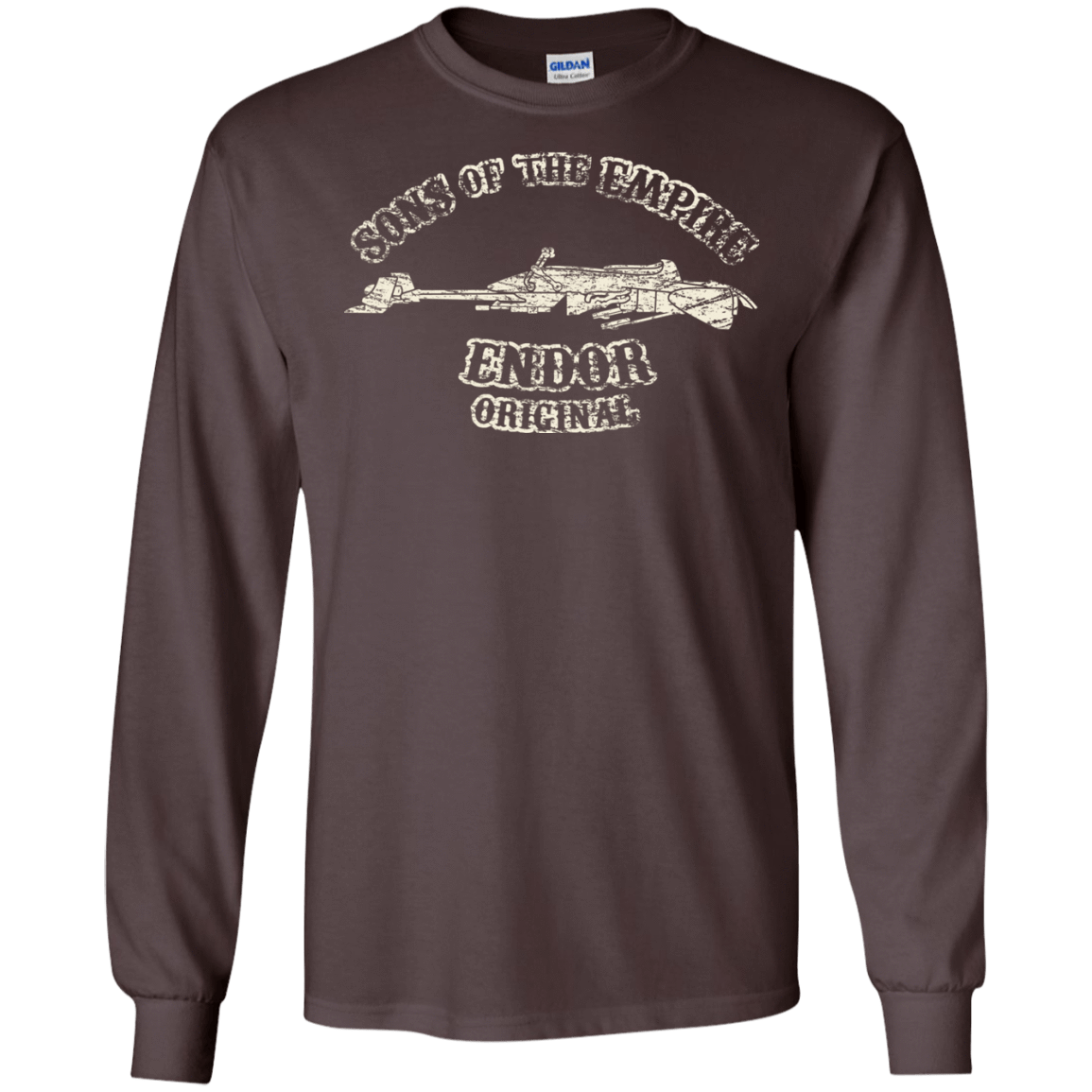 T-Shirts Dark Chocolate / S Sons of the Empire Speeder Men's Long Sleeve T-Shirt