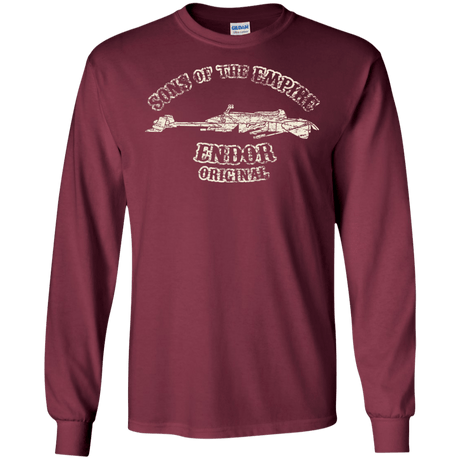 T-Shirts Maroon / S Sons of the Empire Speeder Men's Long Sleeve T-Shirt