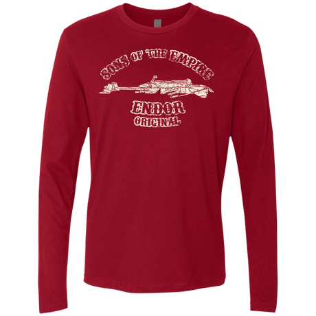T-Shirts Cardinal / S Sons of the Empire Speeder Men's Premium Long Sleeve