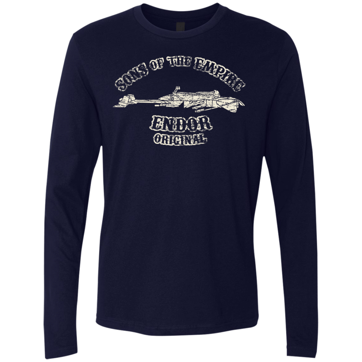 T-Shirts Midnight Navy / S Sons of the Empire Speeder Men's Premium Long Sleeve