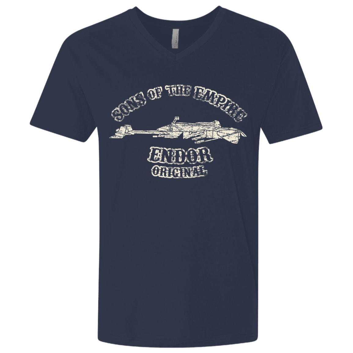 T-Shirts Midnight Navy / X-Small Sons of the Empire Speeder Men's Premium V-Neck