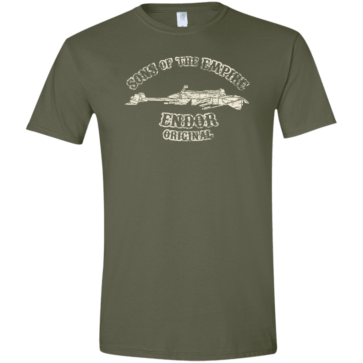 T-Shirts Military Green / S Sons of the Empire Speeder Men's Semi-Fitted Softstyle