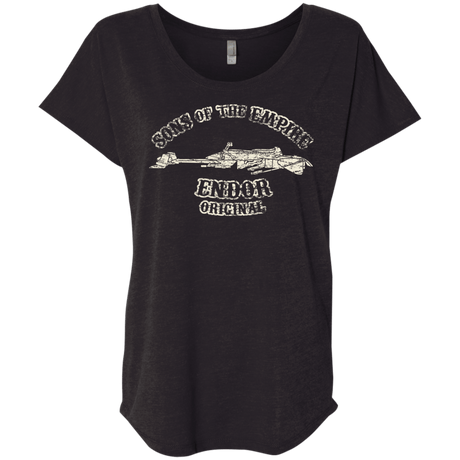 T-Shirts Vintage Black / X-Small Sons of the Empire Speeder Triblend Dolman Sleeve