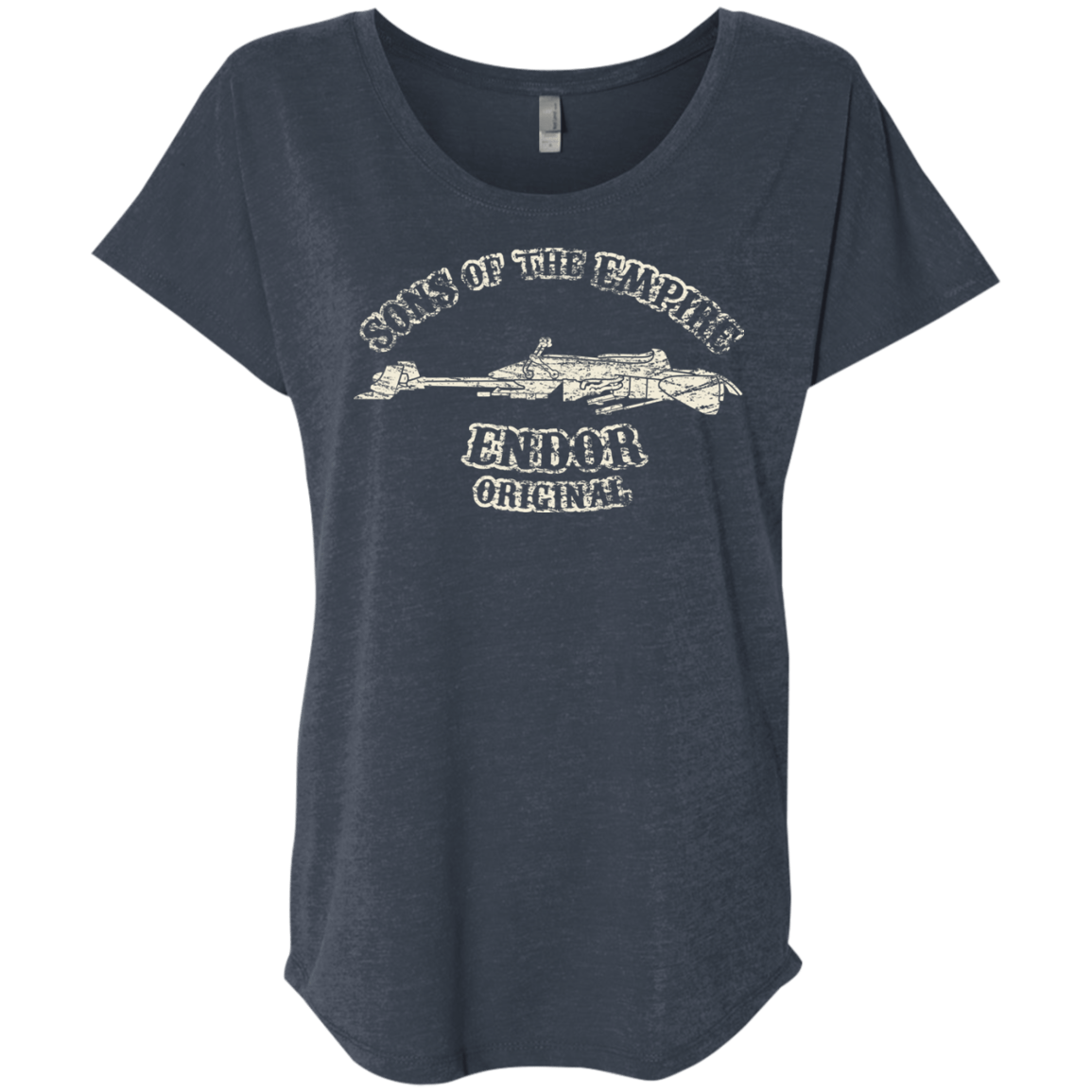 T-Shirts Vintage Navy / X-Small Sons of the Empire Speeder Triblend Dolman Sleeve