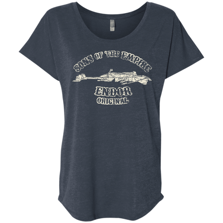T-Shirts Vintage Navy / X-Small Sons of the Empire Speeder Triblend Dolman Sleeve