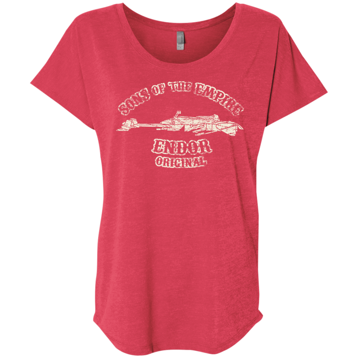 T-Shirts Vintage Red / X-Small Sons of the Empire Speeder Triblend Dolman Sleeve