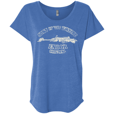 T-Shirts Vintage Royal / X-Small Sons of the Empire Speeder Triblend Dolman Sleeve