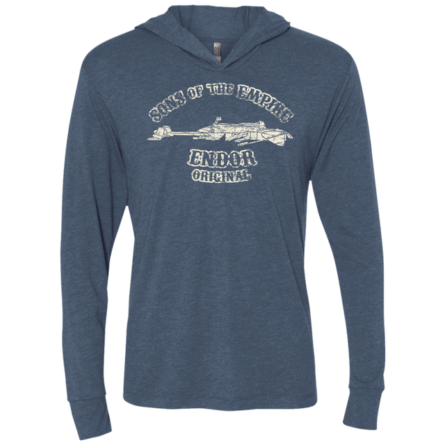 T-Shirts Indigo / X-Small Sons of the Empire Speeder Triblend Long Sleeve Hoodie Tee