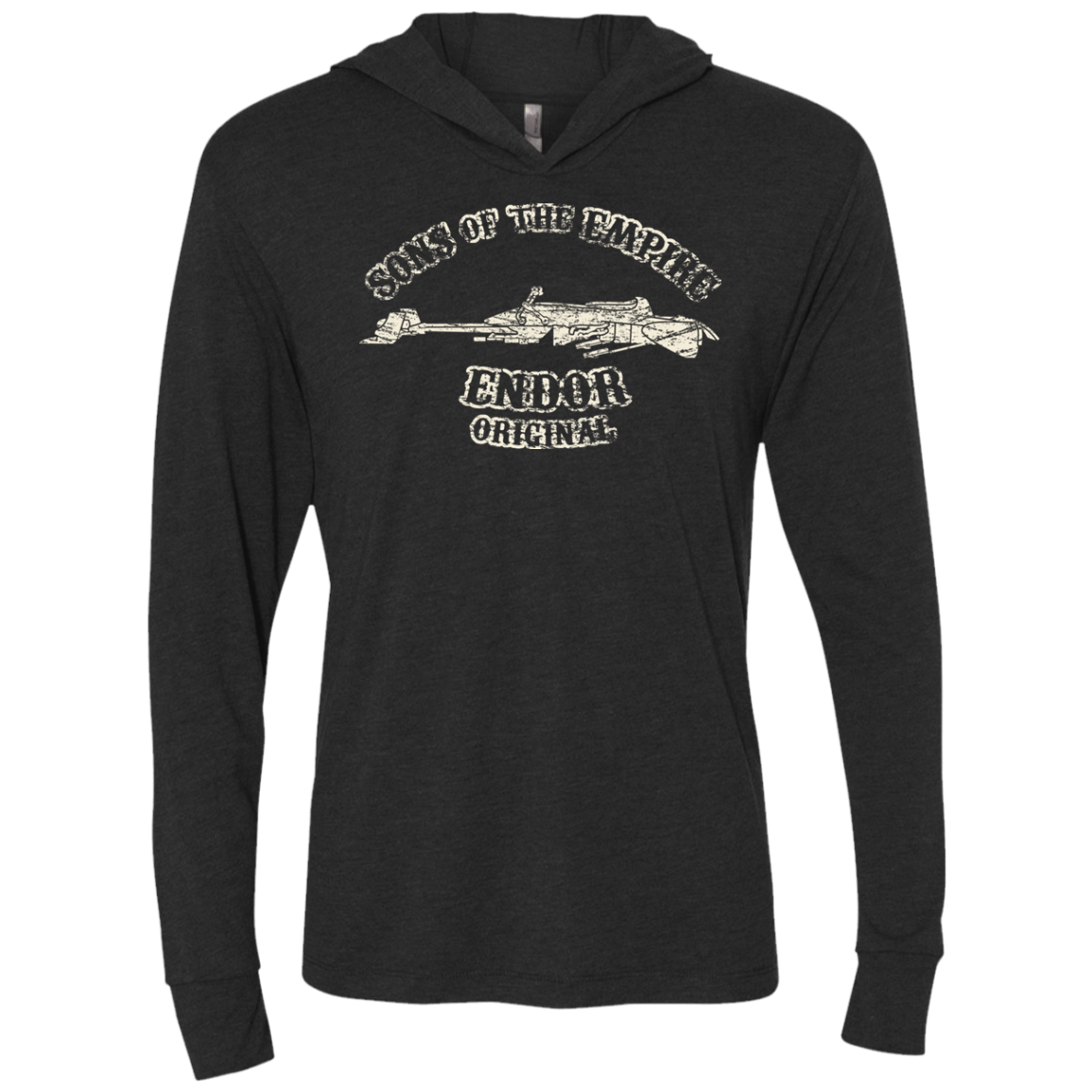 T-Shirts Vintage Black / X-Small Sons of the Empire Speeder Triblend Long Sleeve Hoodie Tee