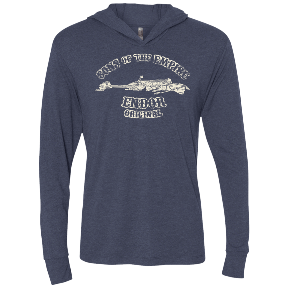 T-Shirts Vintage Navy / X-Small Sons of the Empire Speeder Triblend Long Sleeve Hoodie Tee