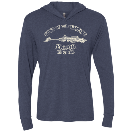 T-Shirts Vintage Navy / X-Small Sons of the Empire Speeder Triblend Long Sleeve Hoodie Tee