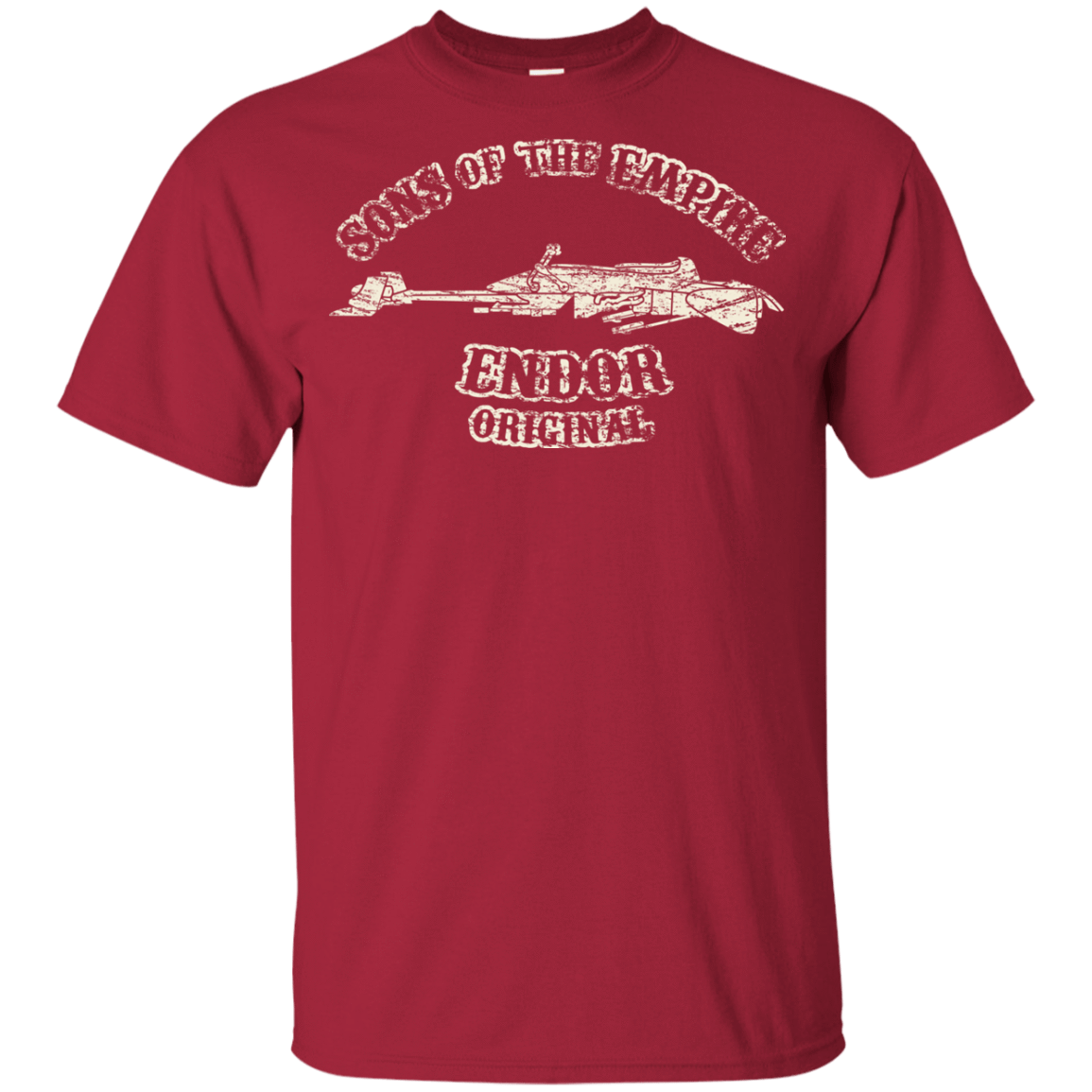 T-Shirts Cardinal / YXS Sons of the Empire Speeder Youth T-Shirt