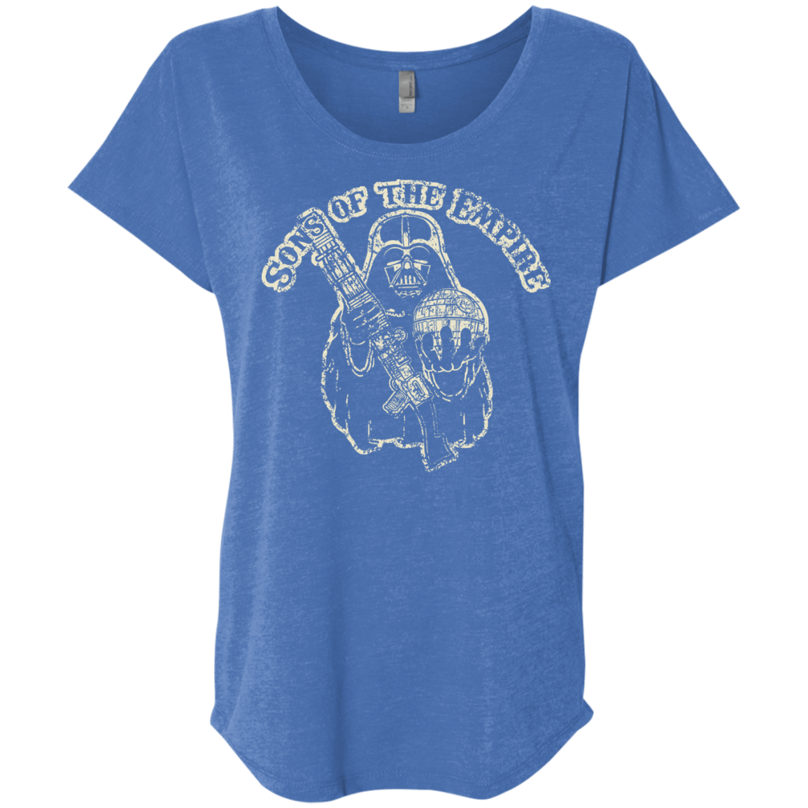 T-Shirts Vintage Royal / X-Small Sons of the empire Triblend Dolman Sleeve