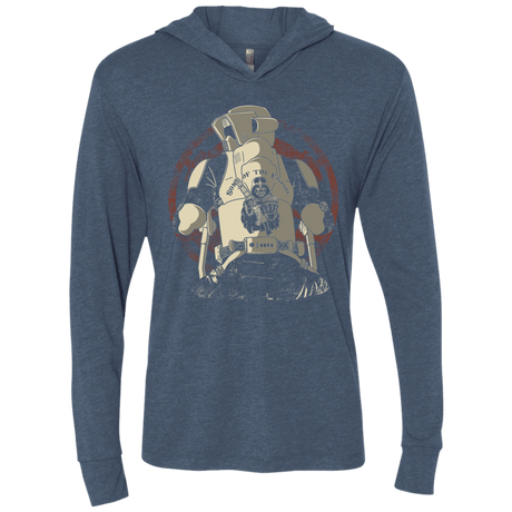 T-Shirts Indigo / X-Small Sons of the Empire Triblend Long Sleeve Hoodie Tee