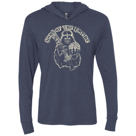 T-Shirts Vintage Navy / X-Small Sons of the empire Triblend Long Sleeve Hoodie Tee
