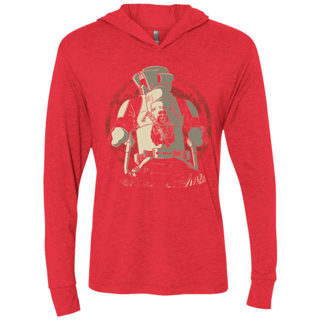 T-Shirts Vintage Red / X-Small Sons of the Empire Triblend Long Sleeve Hoodie Tee