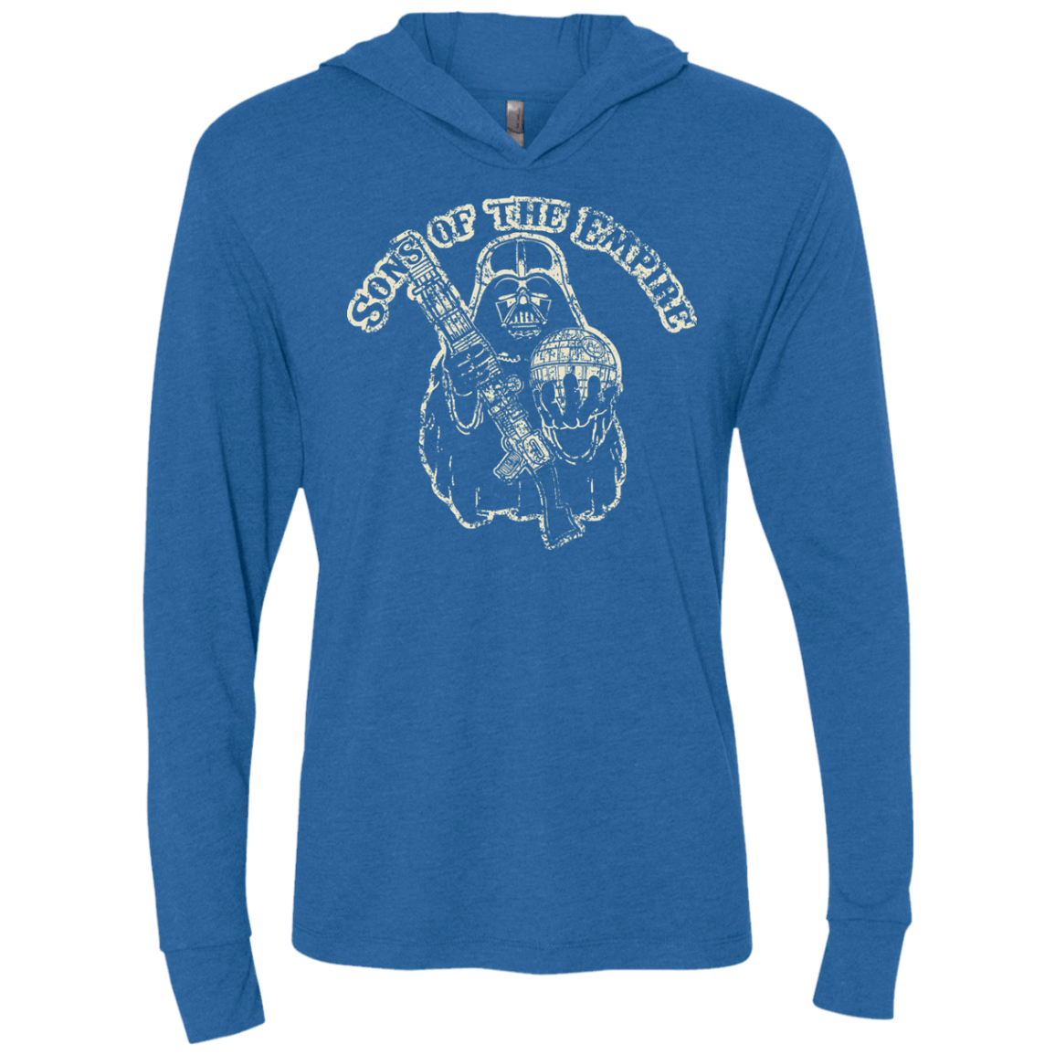 T-Shirts Vintage Royal / X-Small Sons of the empire Triblend Long Sleeve Hoodie Tee