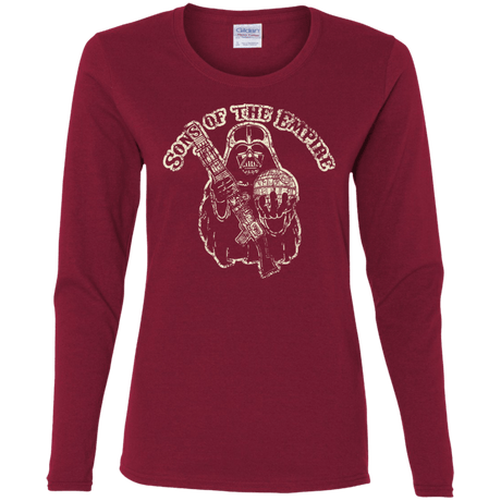 T-Shirts Cardinal / S Sons of the empire Women's Long Sleeve T-Shirt