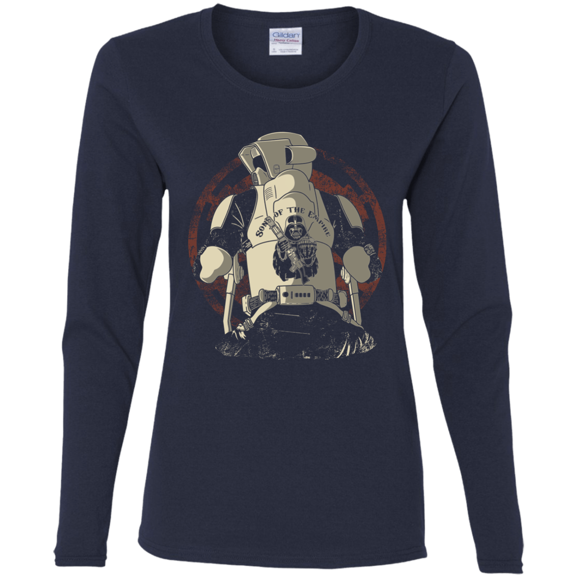 T-Shirts Navy / S Sons of the Empire Women's Long Sleeve T-Shirt