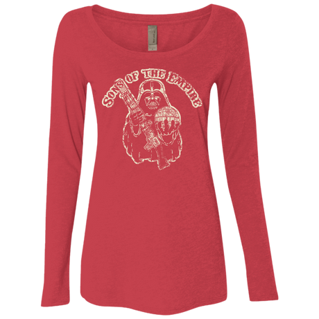 T-Shirts Vintage Red / S Sons of the empire Women's Triblend Long Sleeve Shirt