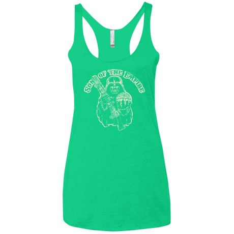 T-Shirts Envy / X-Small Sons of the empire Women's Triblend Racerback Tank