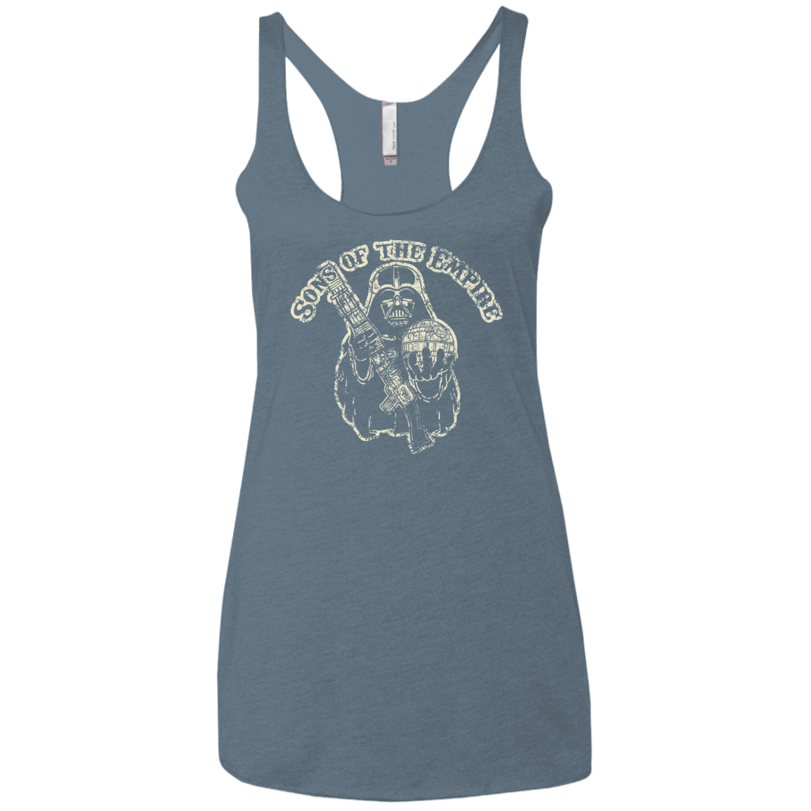 T-Shirts Indigo / X-Small Sons of the empire Women's Triblend Racerback Tank