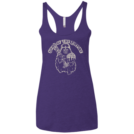 T-Shirts Purple Rush / X-Small Sons of the empire Women's Triblend Racerback Tank