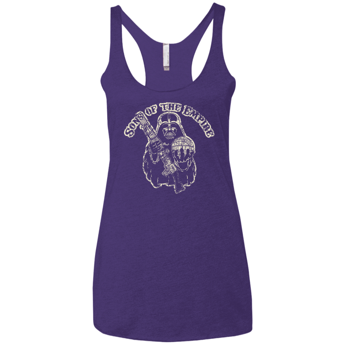 T-Shirts Purple Rush / X-Small Sons of the empire Women's Triblend Racerback Tank