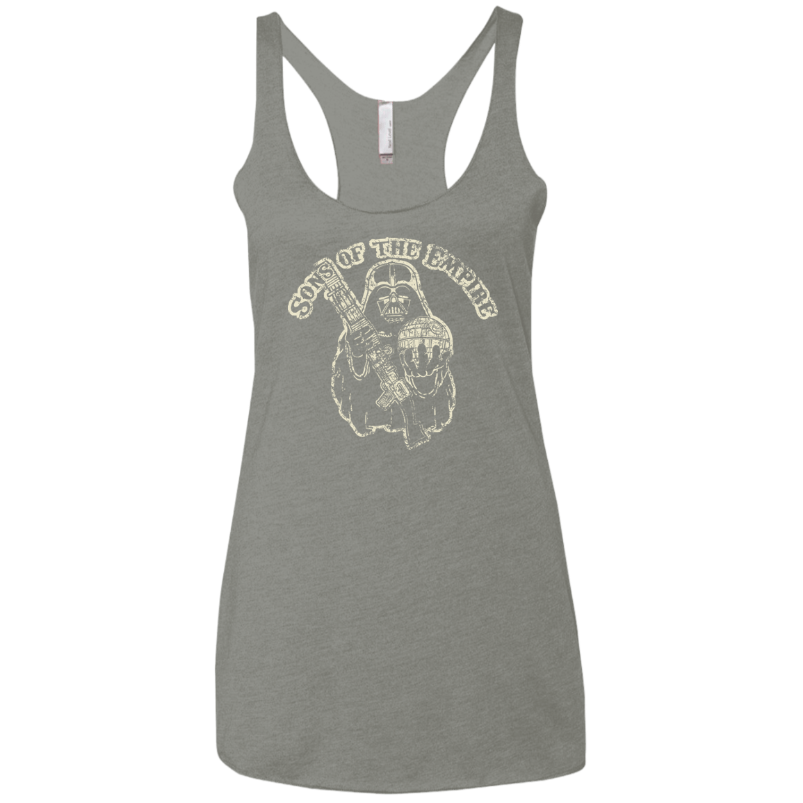 T-Shirts Venetian Grey / X-Small Sons of the empire Women's Triblend Racerback Tank